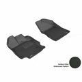 3D Maxpider TOYOTA VENZA 2013-2014 KAGU BLACK R1 POST Floor Mat L1TY13411509